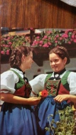 Ragazze Sudtirolesi inizio anni '60 a Sesto di Pusteria